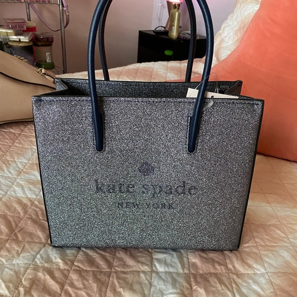 kate spade Bags Nwt Kate Spade Glitter Trista Shopper Poshmark
